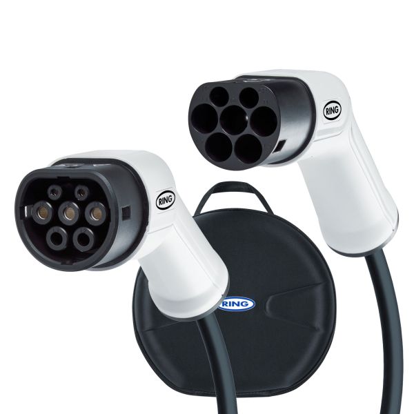 Three Phase 32A Type 2 EV Charging Cable 5M