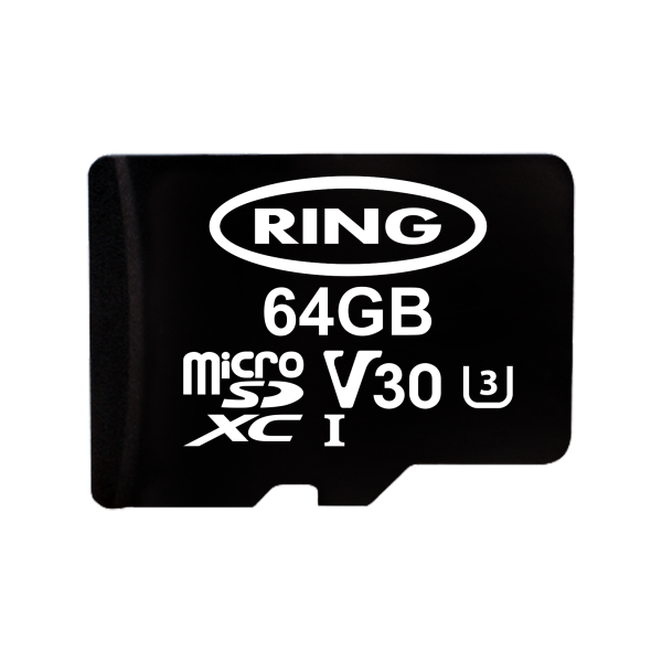 Ring 64GB Micro SD Card with Adapter