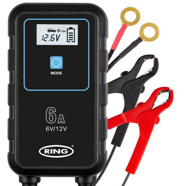 Ring Automotive 900 Series 6 Amp Smart Battery Charger and Maintainer