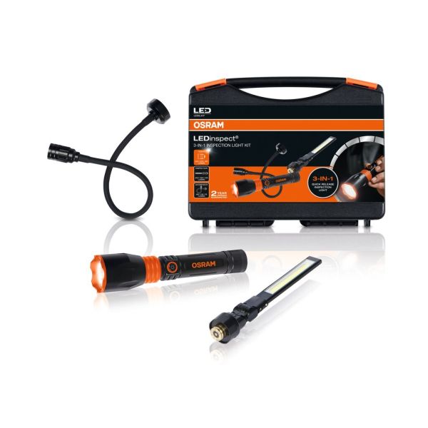 LEDinspect 3-IN-1 INSPECTION LIGHT KIT