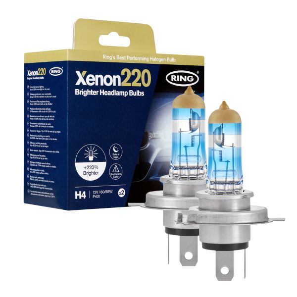 Ring Xenon220 H4 Bulbs