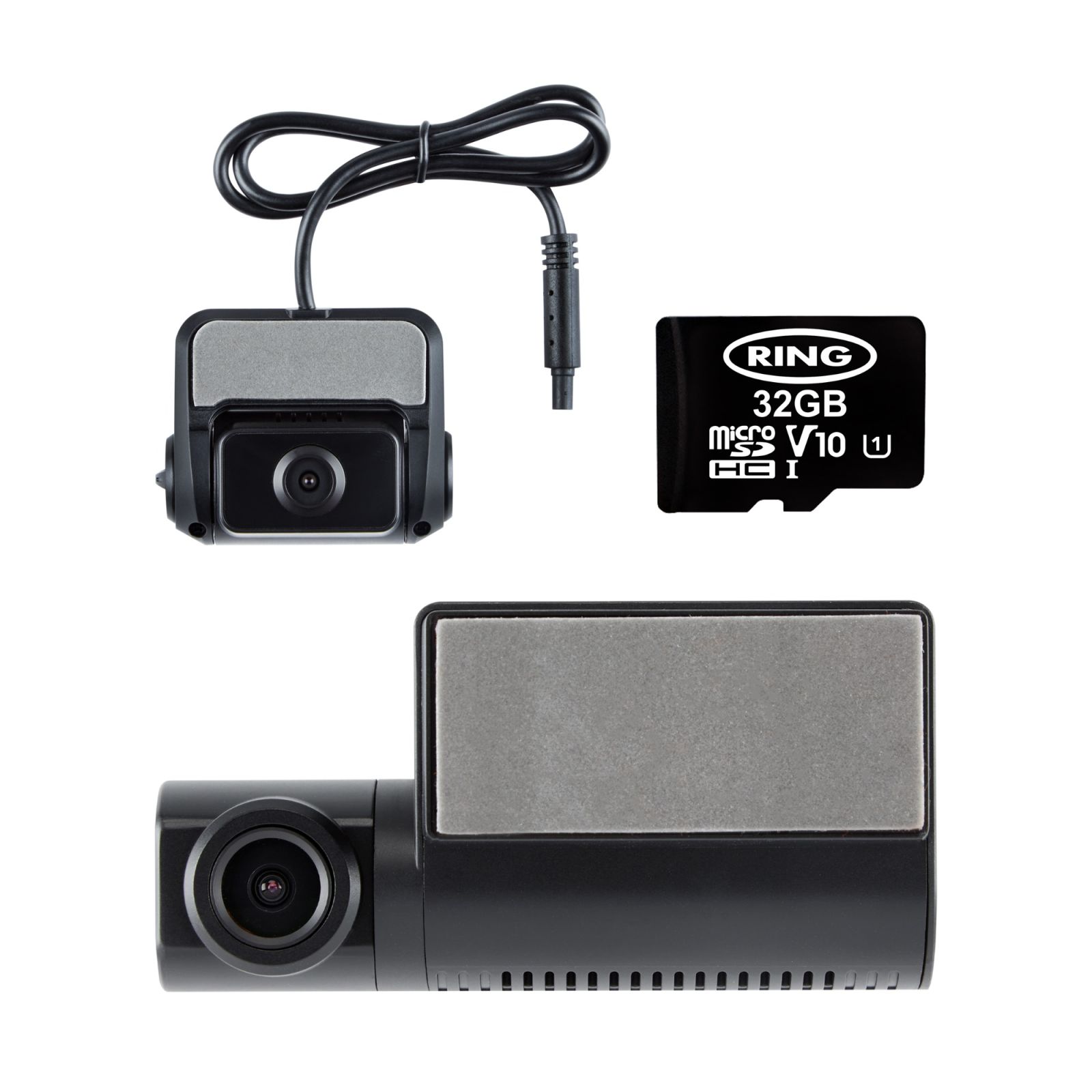 Dashcam Bundle with Rear Camera and SD Card