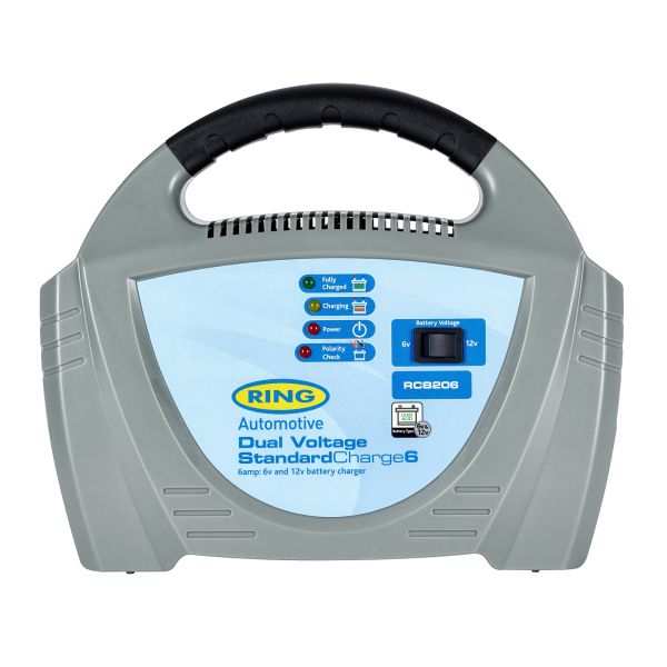 RCB206 6A Dual Voltage Battery Charger